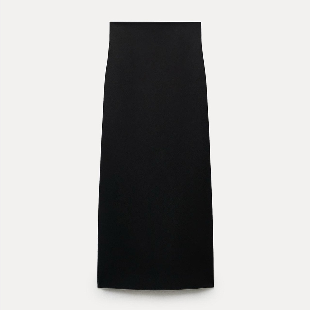 Zara Women Fitted Midi Skirt in Small size